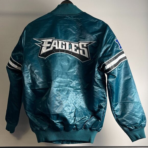 Starter Philadelphia Eagles satin jacket size S or M or 3XL - Picture 5 of 9